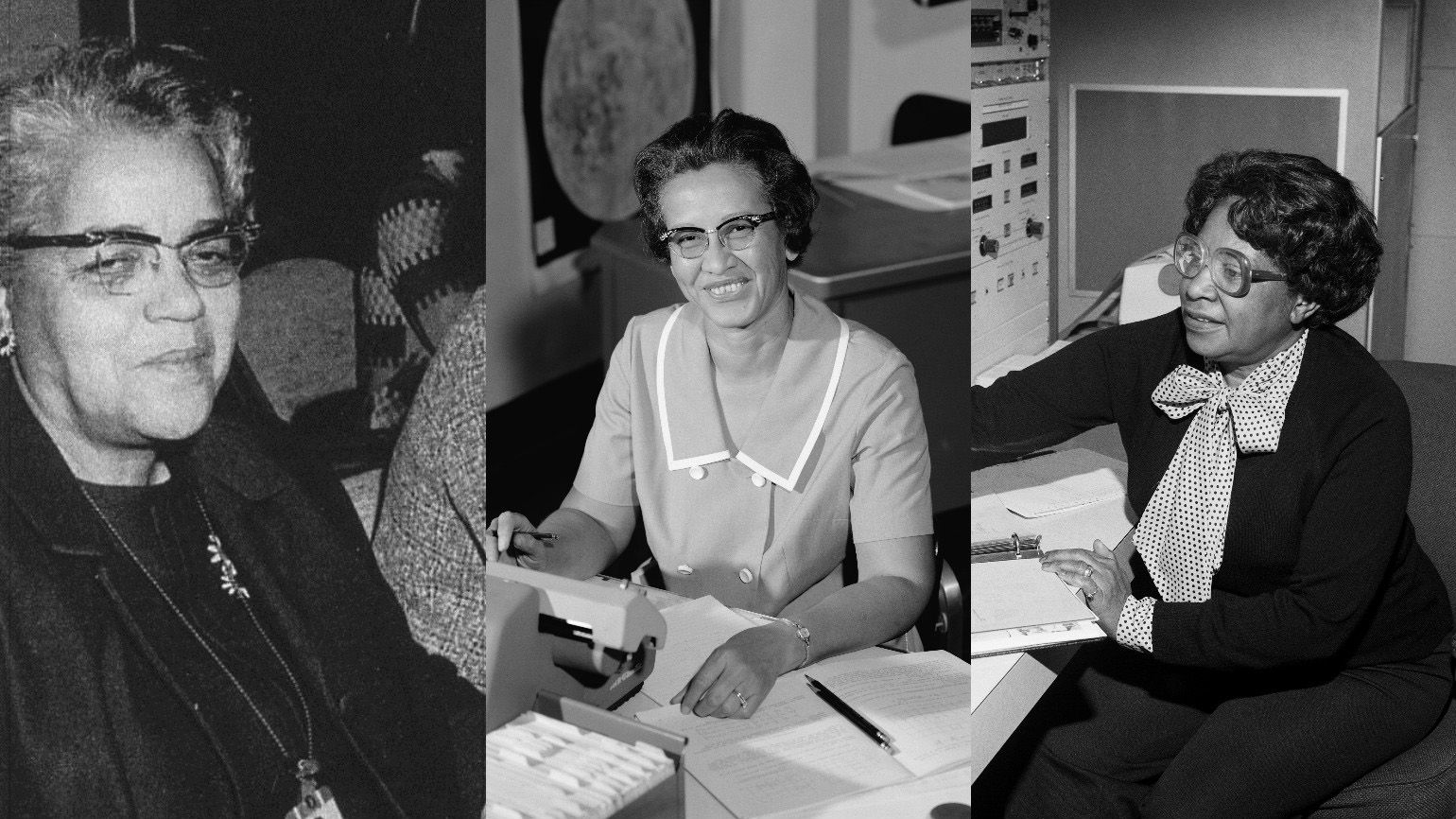 Dorothy Vaughan, Katherine Johnson and Mary Jackson as inspirational Black history month figures