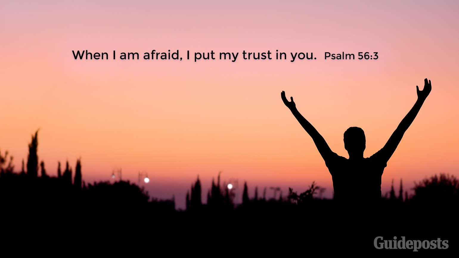 7 Bible Verses for a Good Night's Sleep"When I am afraid, I put my trust in you."  Psalm 56:3 Faith and Prayer Bible Resources