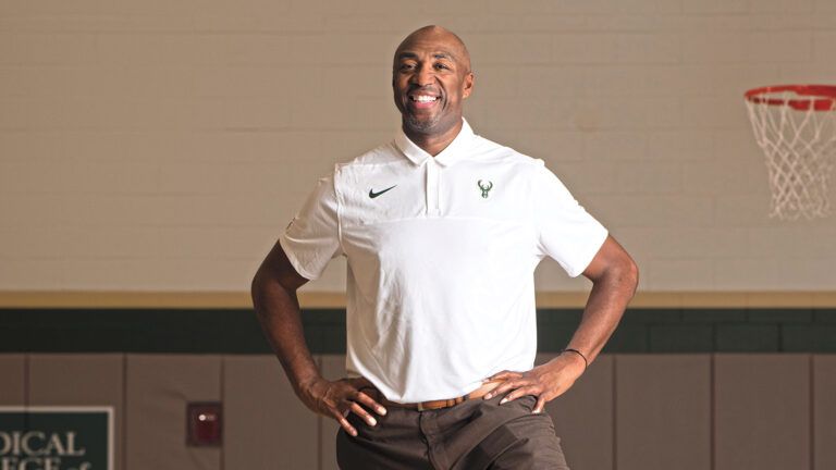 Author and former NBA All-Star Vin Baker