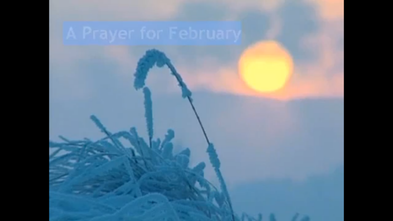Prayer for February