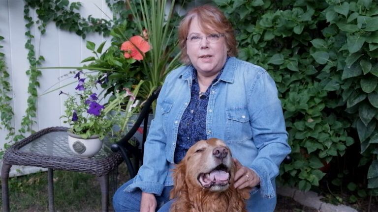 Dog trainer Peggy Frezon