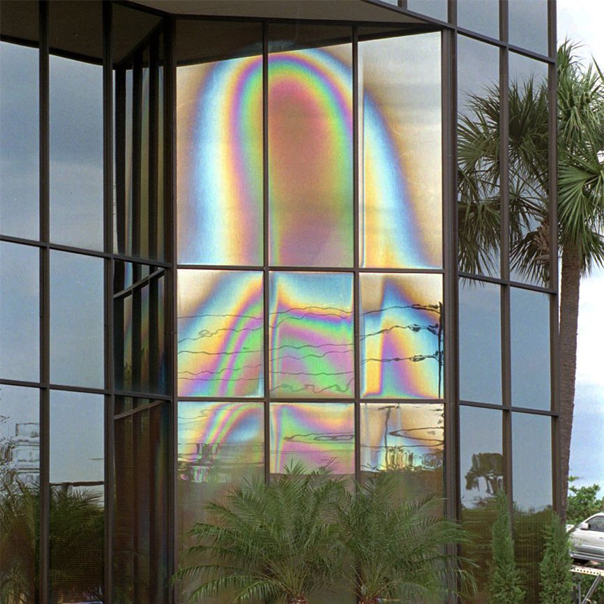 The Virgin Mary windows in Clearwater, Florida