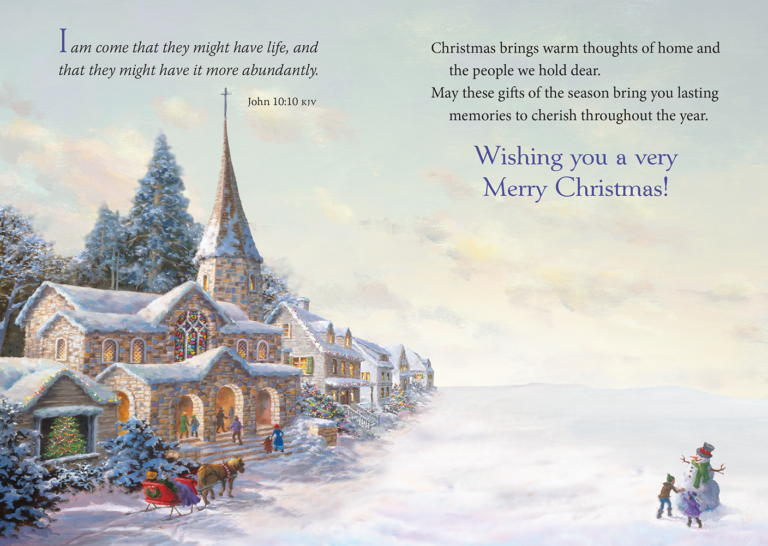 Blessings of Peace Christmas Cards-25392