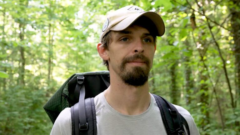 Pastor Matt Hall hikes the Appalachian Trail; video by Michael A. Schwarz