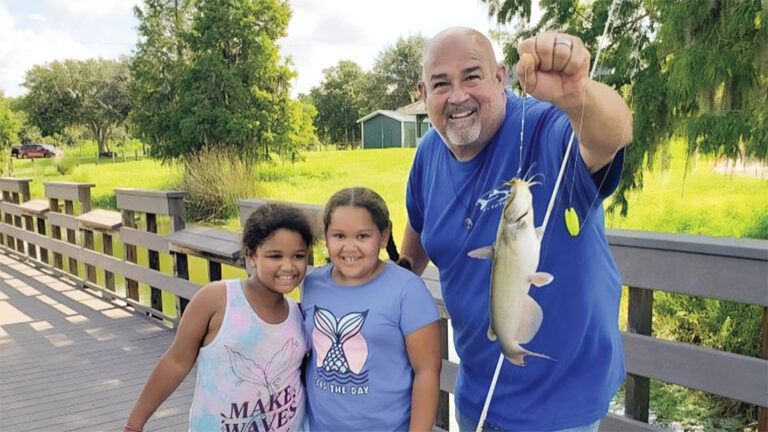 William Dunn take children without fathers fishing